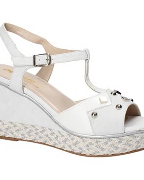 Biele sandále Melluso