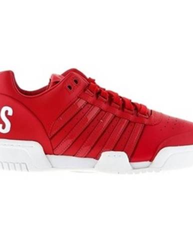 Červené topánky K-Swiss