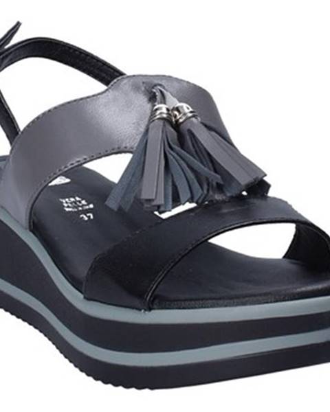 Čierne sandále Grace Shoes