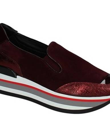 Červené espadrilky Grace Shoes