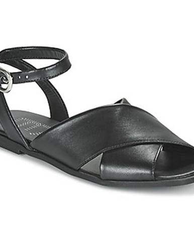 Čierne sandále Mjus