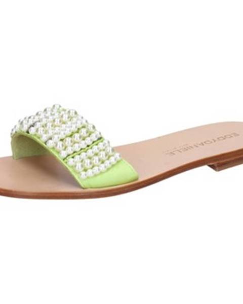 Zelené sandále Eddy Daniele