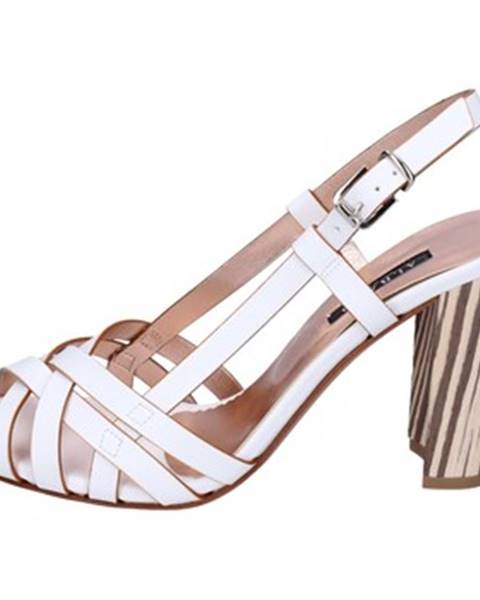 Biele sandále Albano