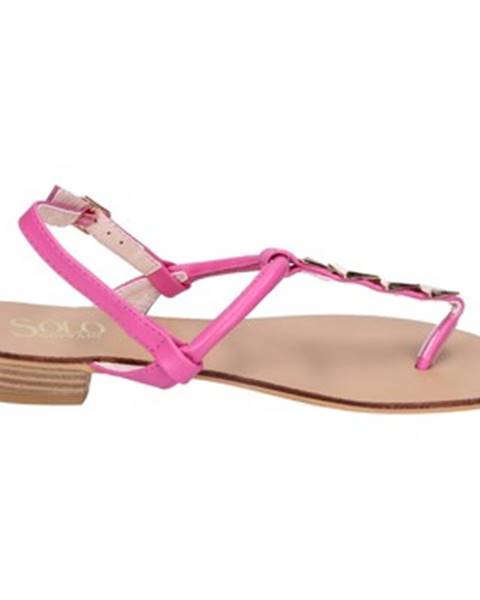 Ružové sandále Solo Soprani
