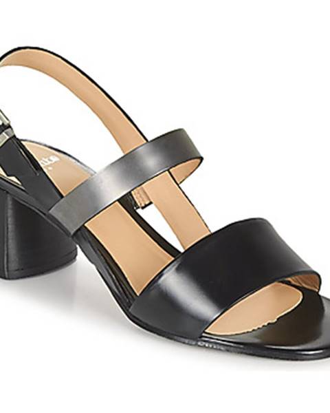 Čierne sandále Perlato