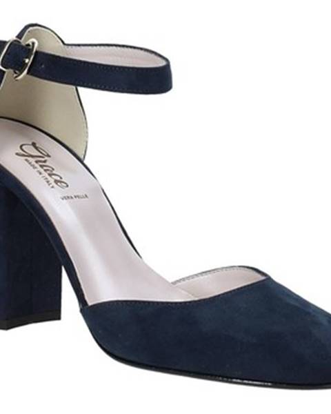 Modré sandále Grace Shoes