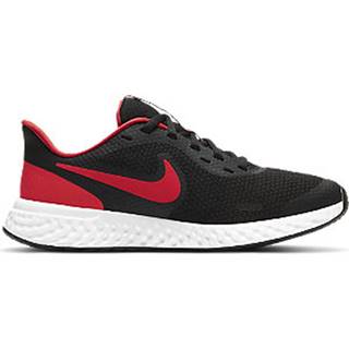 Čierno-červené tenisky Nike Revolution 5 Gs