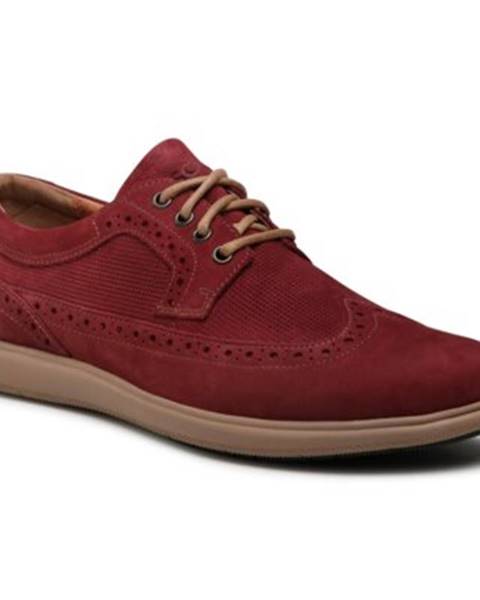 Červené topánky Lasocki for men