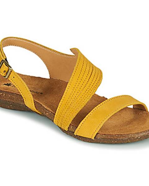 Žlté sandále El Naturalista