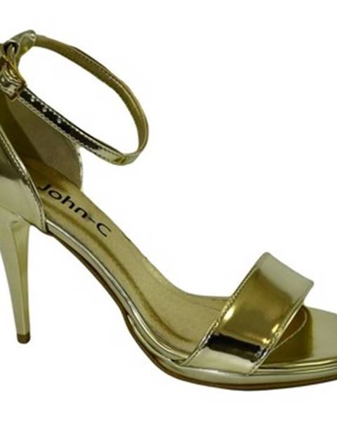 Zlaté sandále John-C