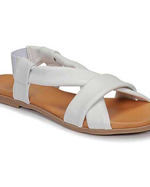 Biele sandále André