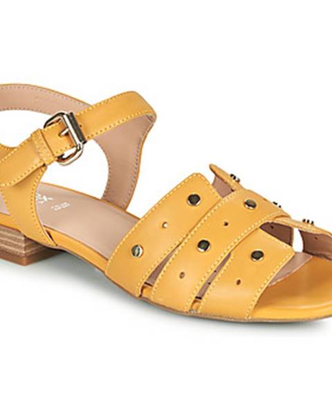 Žlté sandále Geox