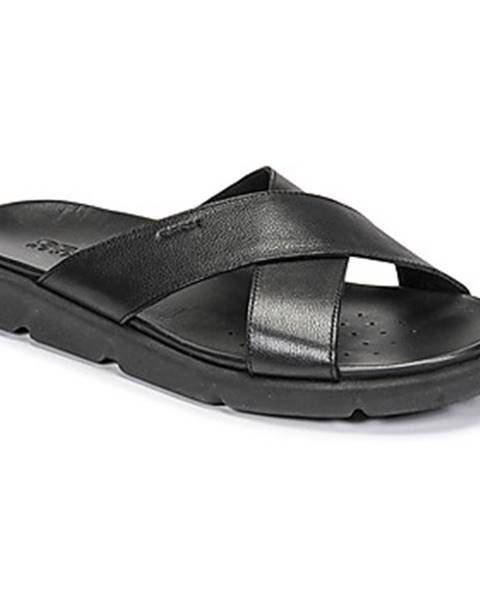 Čierne sandále Geox