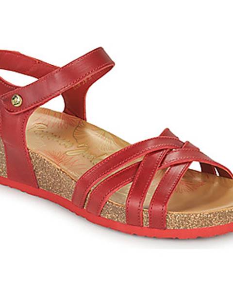 Červené sandále Panama Jack