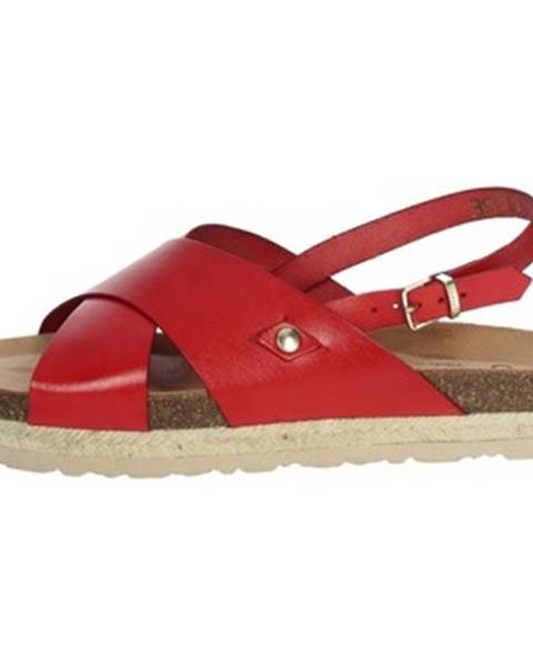 Červené sandále Yokono
