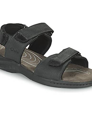 Čierne sandále Clarks