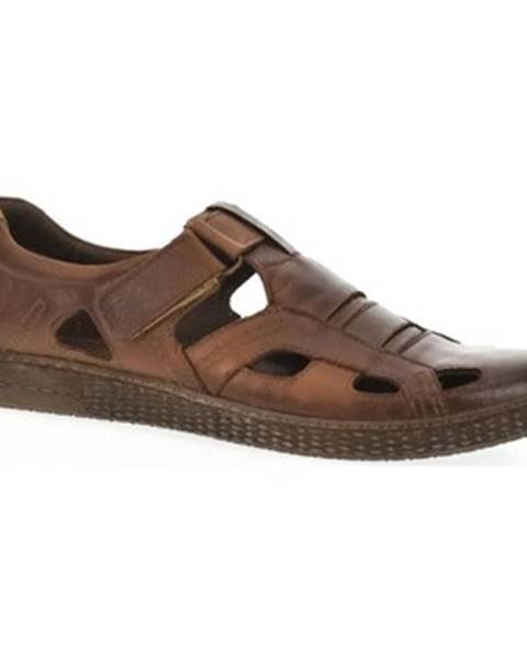 Hnedé sandále Krezus