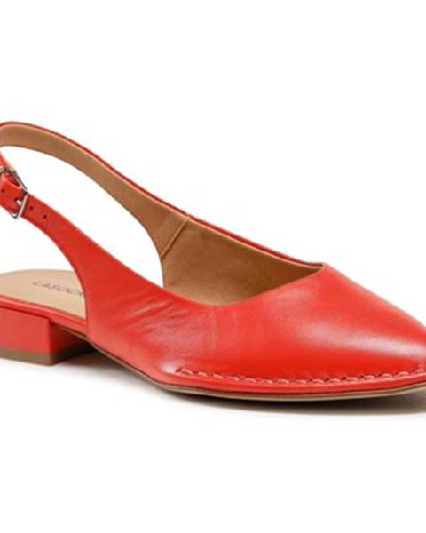 Červené sandále Lasocki