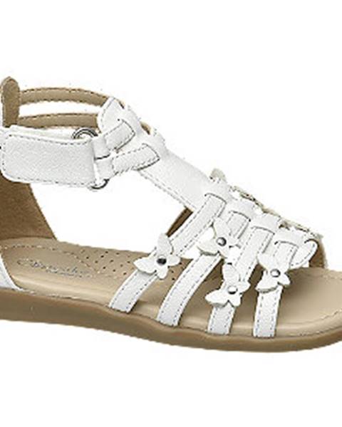 Biele sandále Cupcake Couture