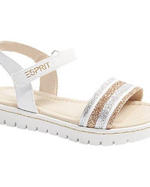 Biele sandále Esprit