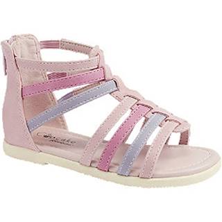 Ružovo-fialové sandále Cupcake Couture