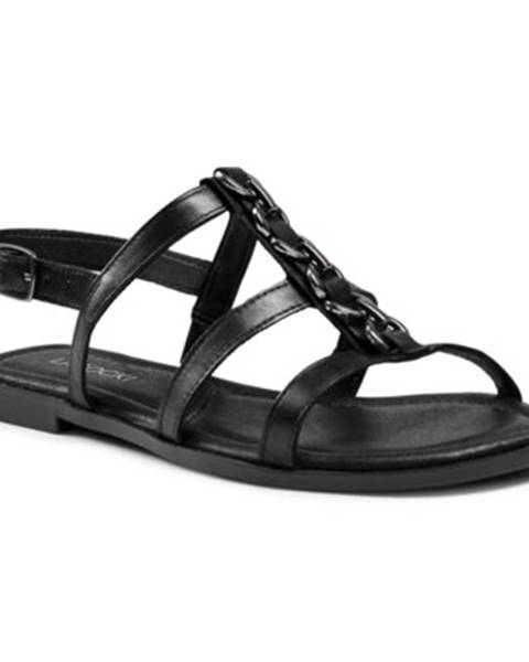 Čierne sandále Lasocki