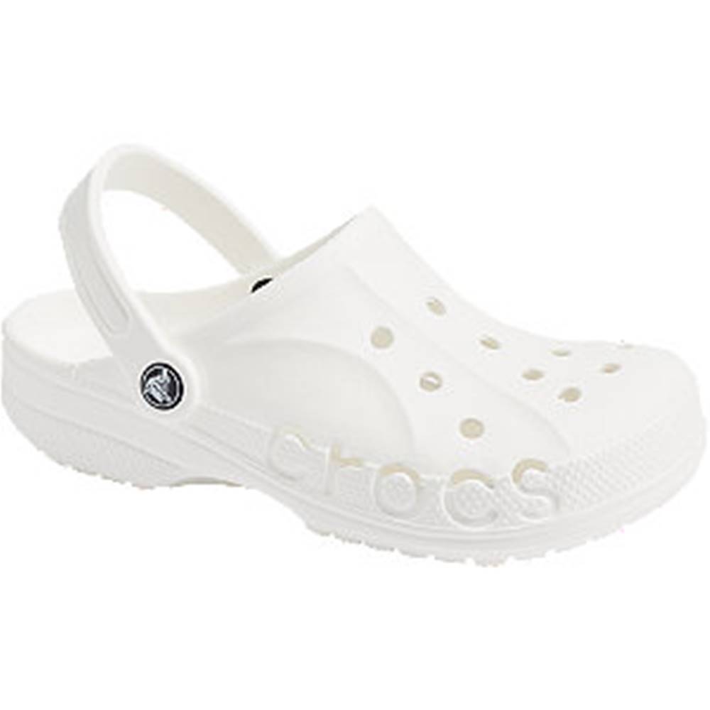 Crocs Biele plážové sandále Crocs