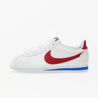 Wmns Classic Cortez Leather White/ Varsity Red