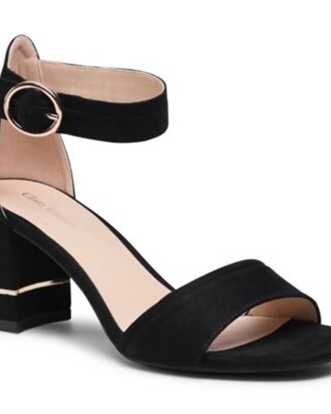 Čierne sandále Clara Barson