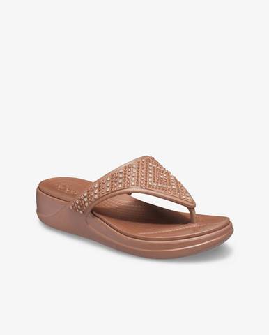 Hnedé papuče Crocs