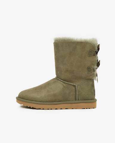 Zelená zimná obuv UGG