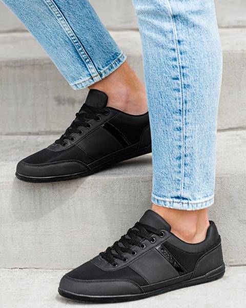 Čierne topánky Ombre Clothing