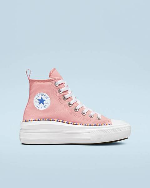 Ružové topánky Converse