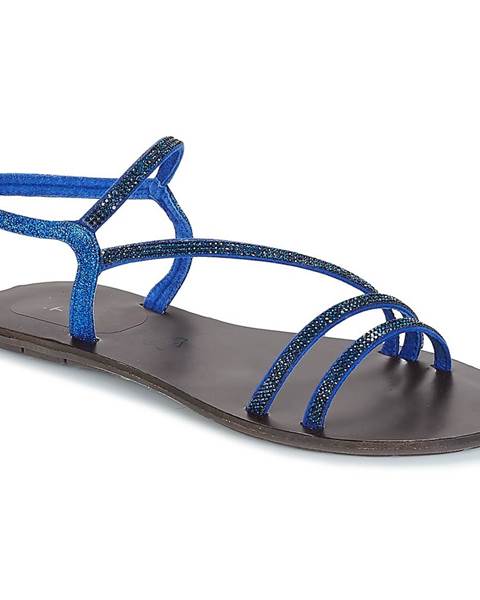 Modré sandále LPB Shoes