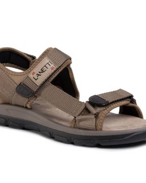 Béžové sandále Lanetti