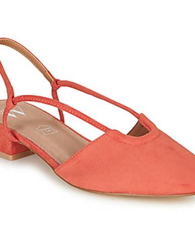 Červené sandále Vanessa Wu